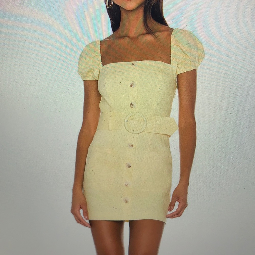 Majorelle yellow dress